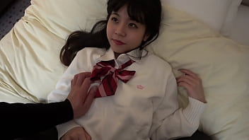 Amateur Japanese schoolgirl gets creampied and cowgirled in homemade video